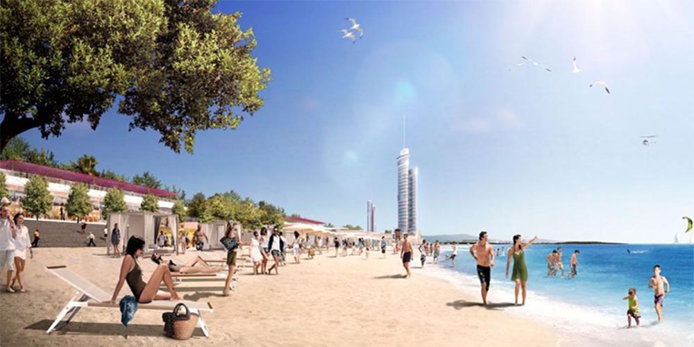 ΕΛΛΗΝΙΚΟ: ΠΩΣ ΘΑ ΕΙΝΑΙ Η ΝΕΑ ΠΑΡΑΛΙΑ ΕΛΕΥΘΕΡΗΣ ΠΡΟΣΒΑΣΗΣ ΜΗΚΟΥΣ  1 ΧΛΜ