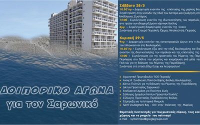 ΟΧΙ ΣΤΟ ΠΕΡΙΒΑΛΛΟΝΤΙΚΟ ΕΓΚΛΗΜΑ ΣΤΗ ΒΟΥΛΙΑΓΜΕΝΗ. ΟΧΙ ΣΤΗ ΦΑΡΑΩΝΙΚΗ ΜΑΡΙΝΑ
